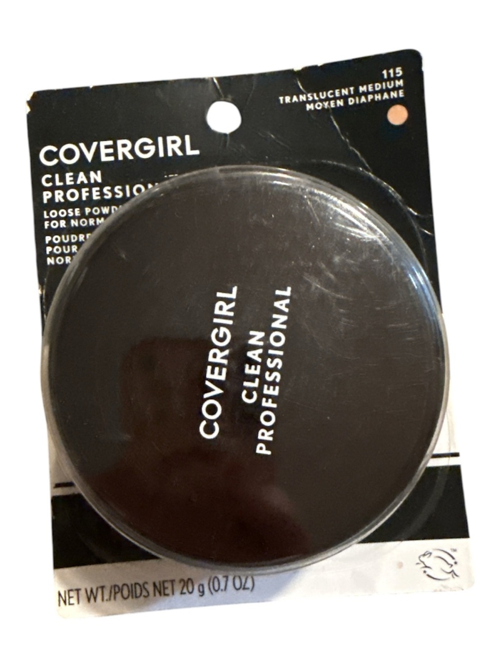 Vintage/Original CoverGirl Clean Professional Loose Powder Translucent Medium115